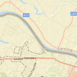 Sovetsk Street Map