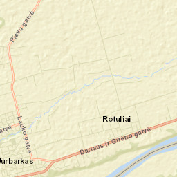 Jurbarkas Street Map