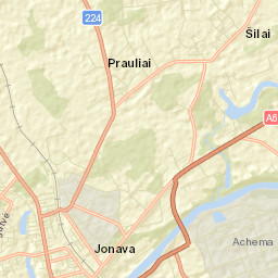 Jonava Street Map