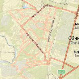 Obninsk Street Map