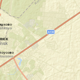 Belousovo Street Map