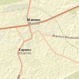 Malino Street Map