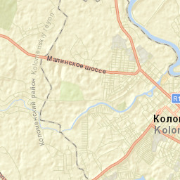 Kolomenskiy Rayon Street Map