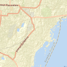 Kopeysk Street Map