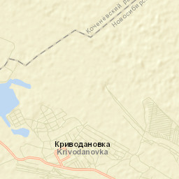 Krivodanovka Street Map