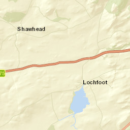 2 Riddings, Irongray, Dumfries, Dumfries and Galloway Street Map