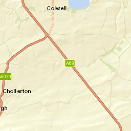 Newcastle upon Tyne, Northumberland NE19 Street Map