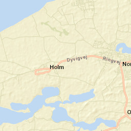 Nordborg Street Map
