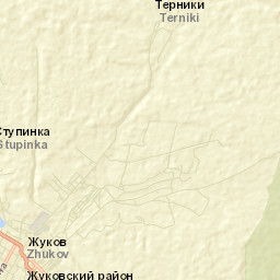 Zhukovo Street Map