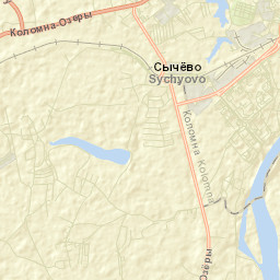 Sychëvo Street Map