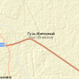 Gus’-Zheleznyy Street Map