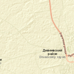 Diveyevo Street Map