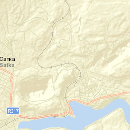Satka Street Map