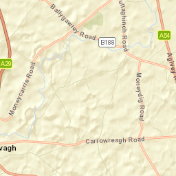 Garvagh Street Map