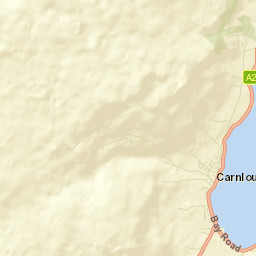 Carnlough Street Map