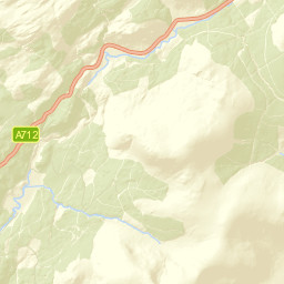 A712, Galloway Forest Park, Newton Stewart, Dumfries and Gall Street Map