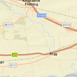 A75, Gretna, Dumfries and Galloway Street Map