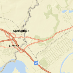 Gretna Street Map