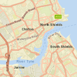 North Shields, Tyne and Wear NE29 8EY, UK Street Map