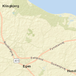 Guderup Street Map