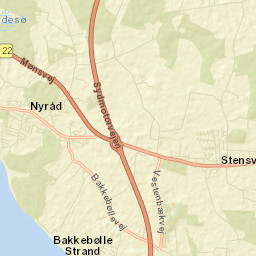 Nyråd Street Map
