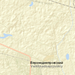 Verkhnedneprovskiy Street Map