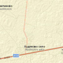 Kudinovo Street Map