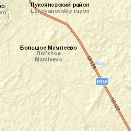 Lukoyanov Street Map