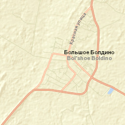 Bol’shoye Boldino Street Map