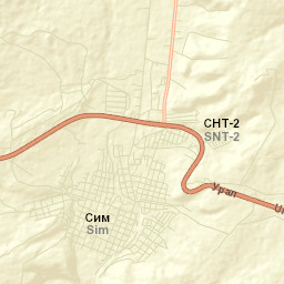 Sim Street Map