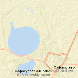 Safakulevo Street Map