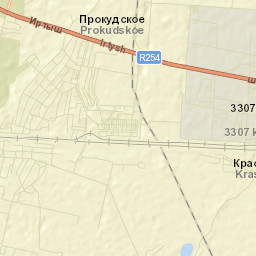 Prokudskoye Street Map
