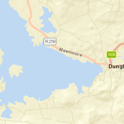 Dungloe Street Map