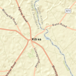 Kilrea Street Map