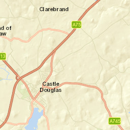 Castle Douglas Street Map
