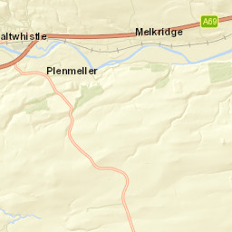 Haltwhistle Street Map