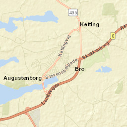 Augustenborg Street Map