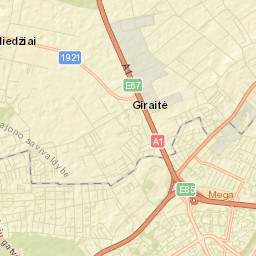 Sargėnai Street Map
