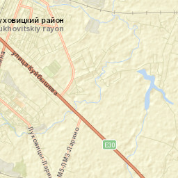 Lukhovitsy Street Map