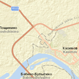 Kasimov Street Map