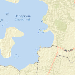 Chebarkul’ Street Map