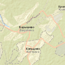 Kol’tsovo Street Map