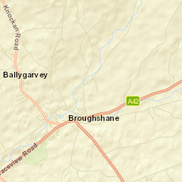 Broughshane Street Map