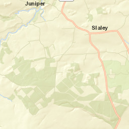 Slaley Street Map