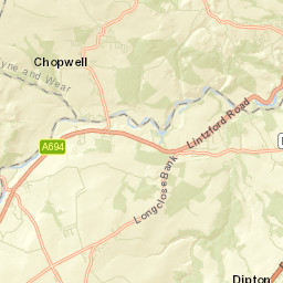 Longclose Bank, Newcastle upon Tyne Street Map