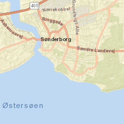 Sønderborg Kommune Street Map