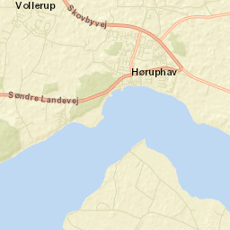 Høruphav Street Map