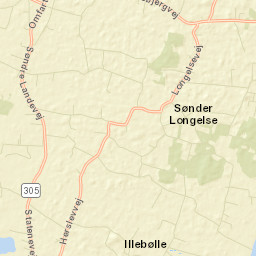 Langeland Kommune Street Map