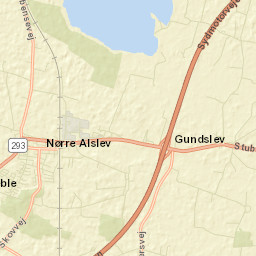 Nørre Alslev Street Map