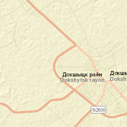 Dokshytsy Street Map